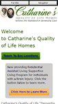 Mobile Screenshot of catharinesqualityoflifehomes.com